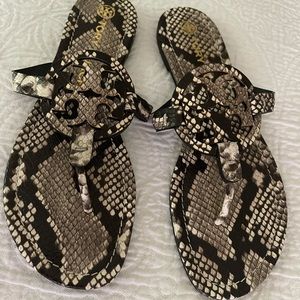 Tory Burch Miller embossed sandal